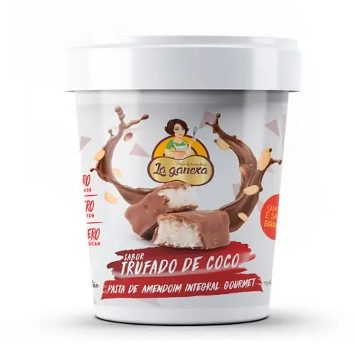 Pasta de Amendoim Sabor Trufado de Coco
