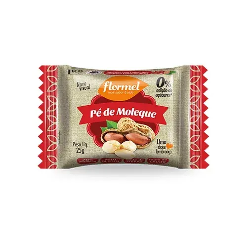 Pé de Moleque Flormel 25g