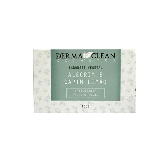 Sabonete de Alecrim e Capim Limão Derma Clean 100g