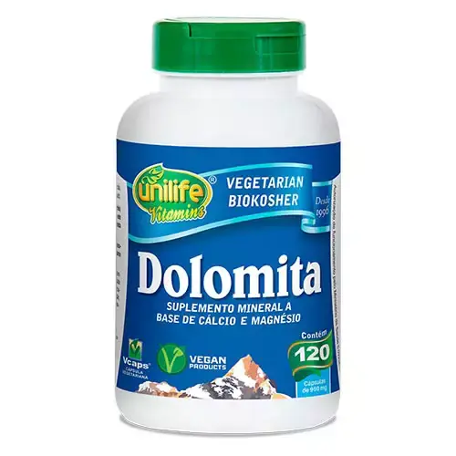 Dolomita Unilife 120 cápsulas