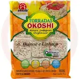 Torrada de Arroz com Quinoa e Linhaça Okoshi 24 unidades - 75g