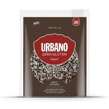 7 Grãos + Grãos Integrais Urbano 1kg