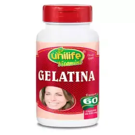 Gelatina Unilife 60 cápsulas