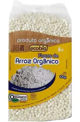 Flocos de Arroz Orgânico Ecobio 100g