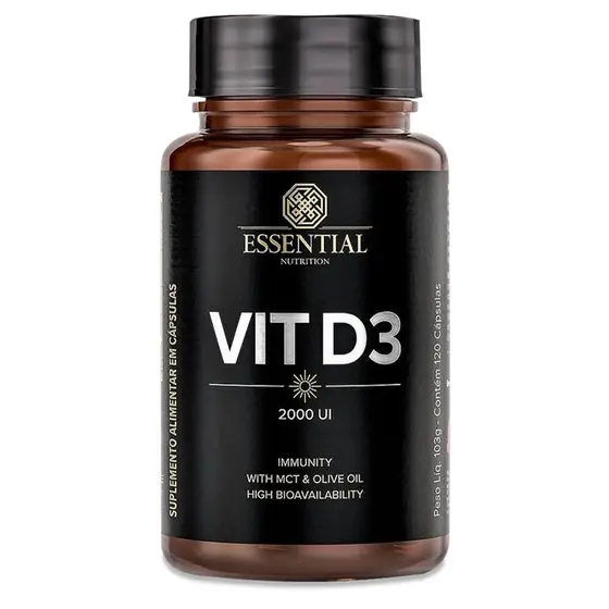 Vit D3 ESSENTIAL 2000UI 120 cap