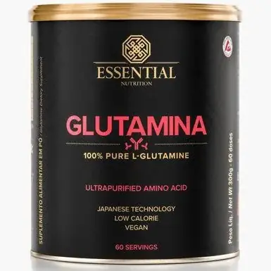 Glutamina Vegana 300g 60 doses Essential