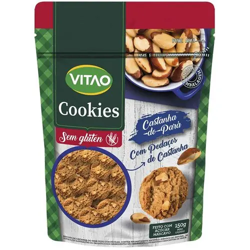 Cookies sem glúten Castanha do Pará VITAO - 80g