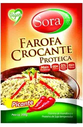 Farofa Crocante Proteica Picante SORA - 300g