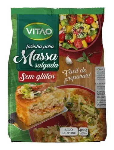 Farinha para massa salgada sem glúten VITAO - 400g