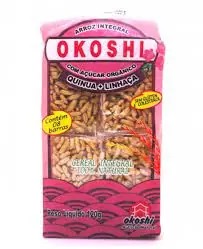 Cereal Integral OKOSHI Quinua e Linhaça - 120g