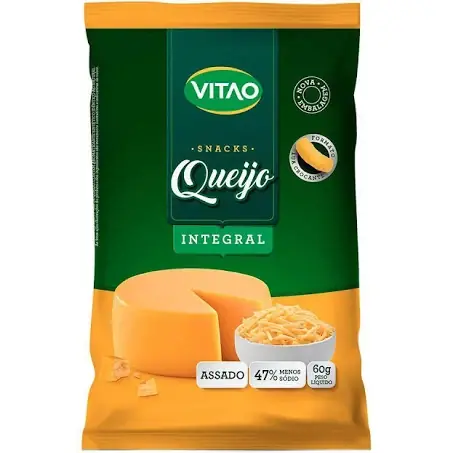 Snacks VITAO sabor Queijo Integral - 60g