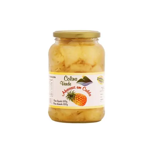 Abacaxi em Calda COLINA VERDE - 500g