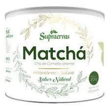 Matchá Instantâneo Solúvel 200g Sabor Natural