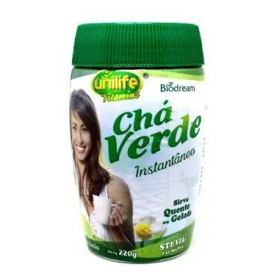 Chá Verde Instantâneo Unilife 220g