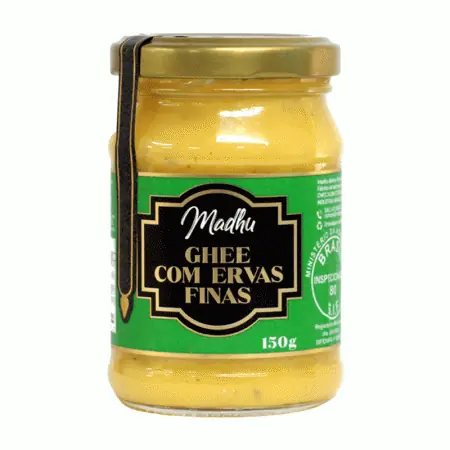 Manteiga Ghee Sabor Ervas Finas 150g - Madhu
