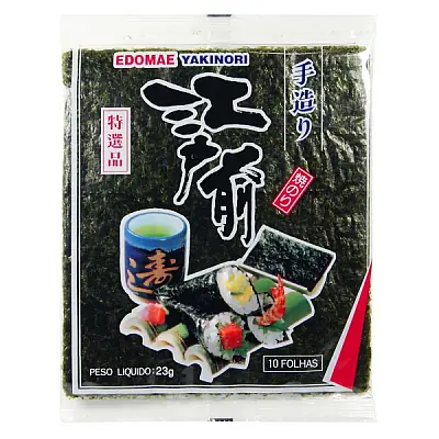 Alga Marinha Yakinori 10 Folhas