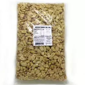Amendoim Torrado Sem Pele e Sem Sal 500g