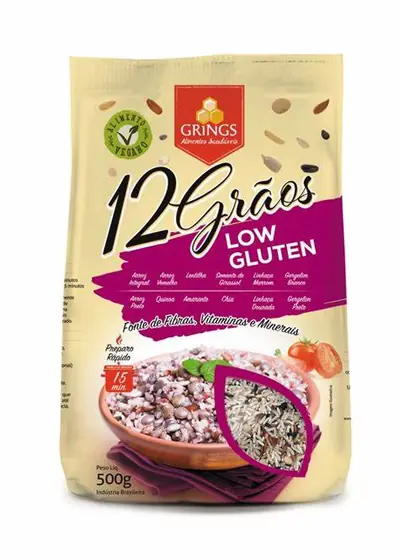 Arroz 12 Grãos Low Glúten 500g