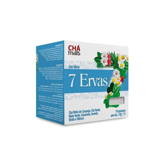 Chá Mais 7 Ervas - Sachê
