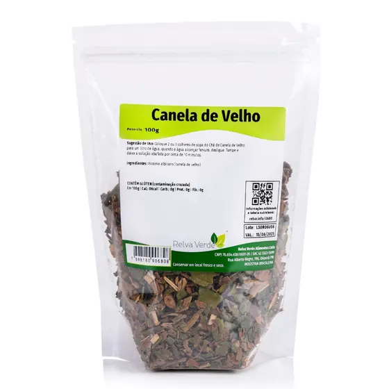 Chá de Canela-de-velho Relva Verde 100g
