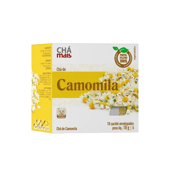 Chá de Camomila Chámais em Sachês