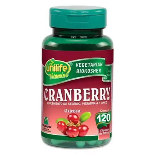 Cranberry (Oxicoco) Unilife 120 Cápsulas