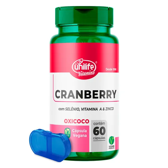 Cranberry (Oxicoco) Unilife 60 Cápsulas
