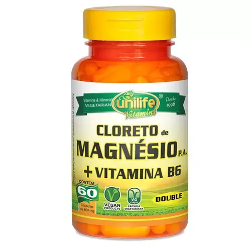 Magnésio Quelato Unilife 60 cápsulas