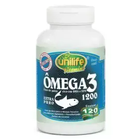 Ômega 3 Unilife 120 cápsulas
