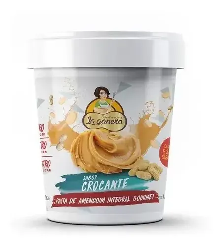 Pasta de Amendoim Natural La Ganexa 1,005kg