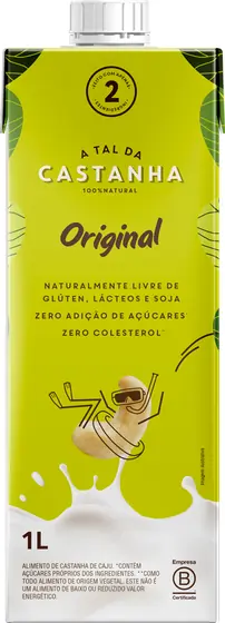 Bebida Vegetal A Tal da Castanha Original 1L