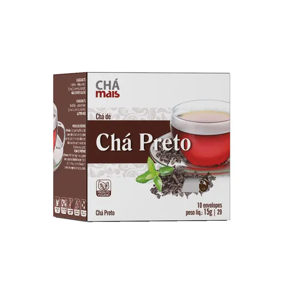 Chá Preto Chámais 10 sachês 15g