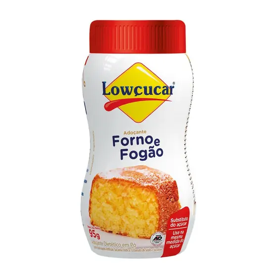 Adoçante Forno e Fogão Lowçucar Tanto Quanto 95g