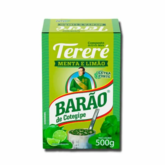 Tereré Menta e Limão Barão de Cotegipe 500g