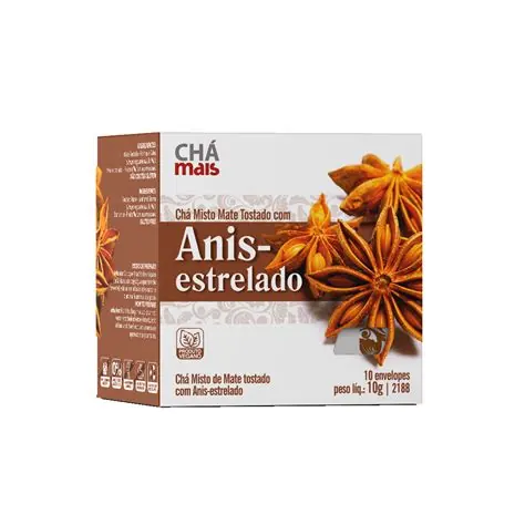 Chá de Anis-estrelado Chámais 10 sachês 10g