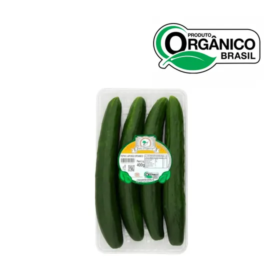 Pepino Japonês Orgânico