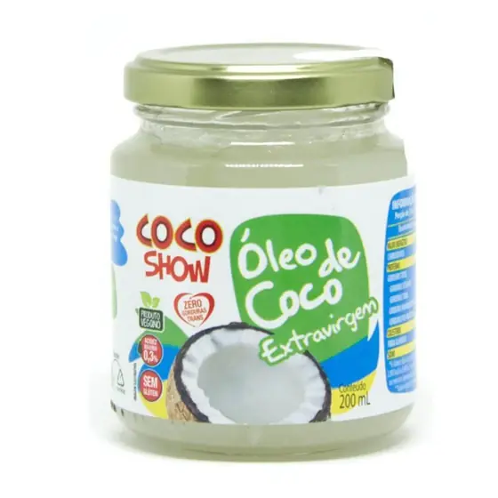 Óleo de Coco Extra Virgem Coco Show 200ml