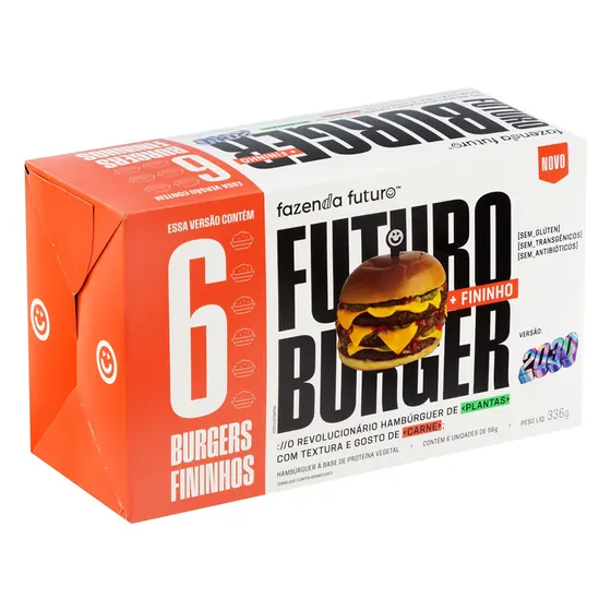 Hambúrguer Vegetal Fazenda Futuro