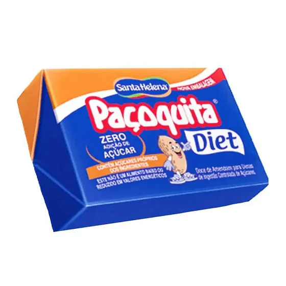 Paçoquita Diet Santa Helena