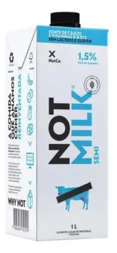 NotMilk Semidesnatado 1L