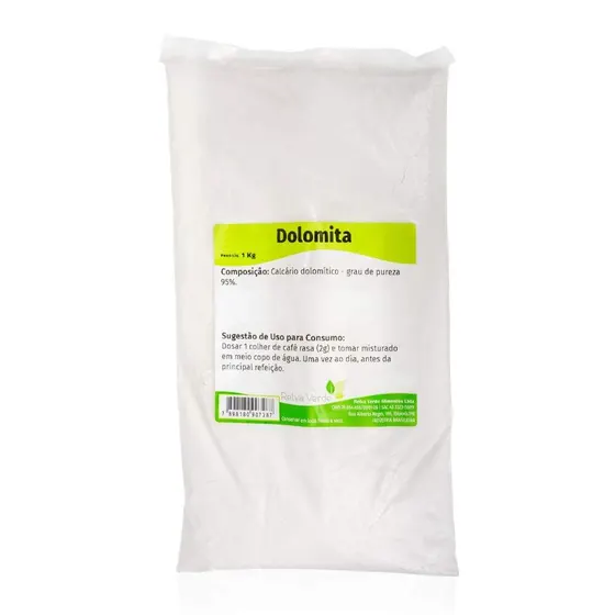 Dolomita em Pó Relva Verde 1kg