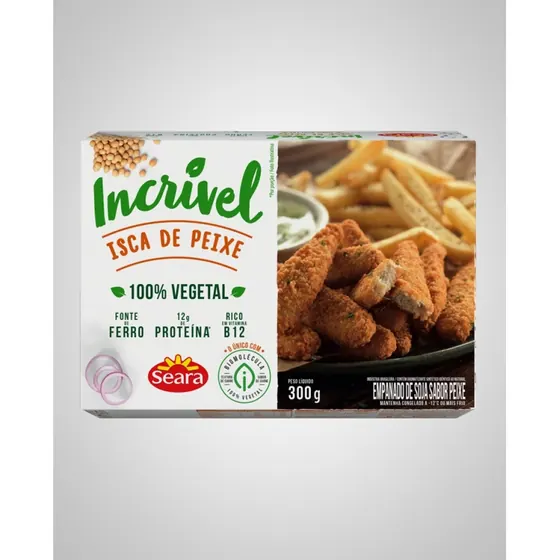 Isca de Peixe Vegetal Incrível Seara