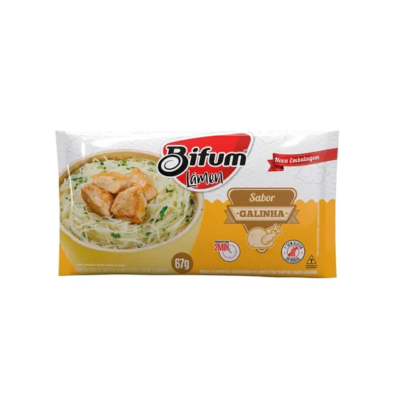 Lamen de Arroz Bifum Galinha 67g