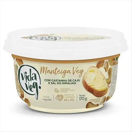 Manteiga Vegana Vida Veg 170g