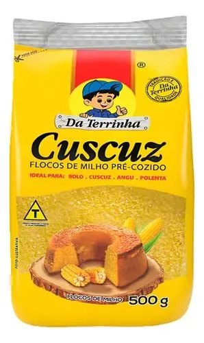 Flocos de Milho para Cuscuz 500g