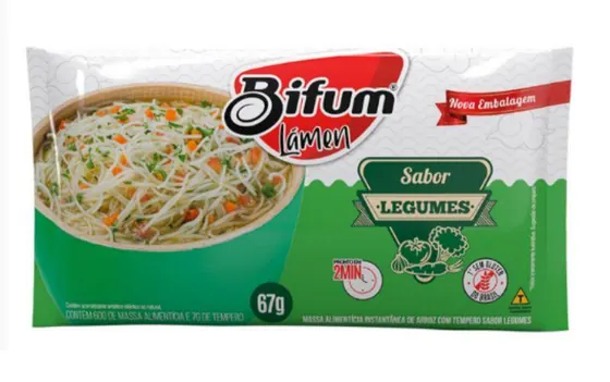 Bifum Lámen Sabor Legumes 67g