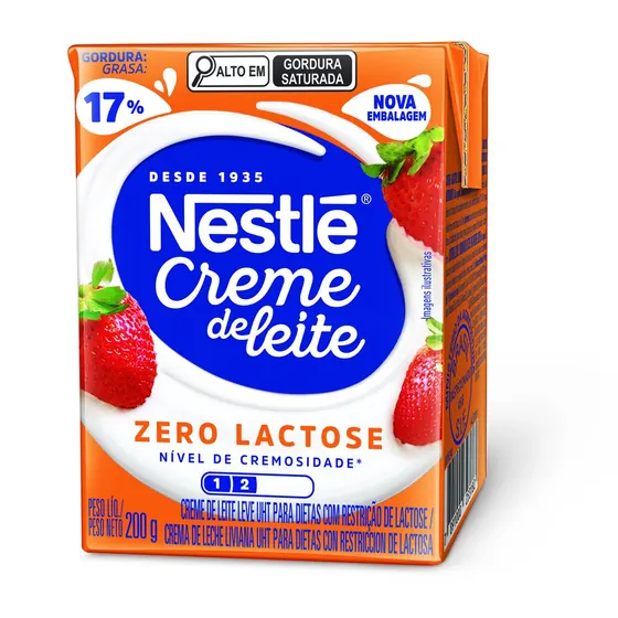 Creme de Leite Zero Lactose Nestlé 200g