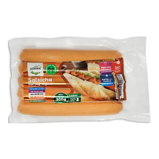 Salsicha Vegetal Hot Dog Vegges 300g