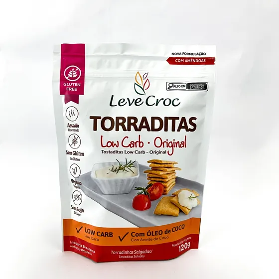 Torraditas Low Carb Leve Croc 120g