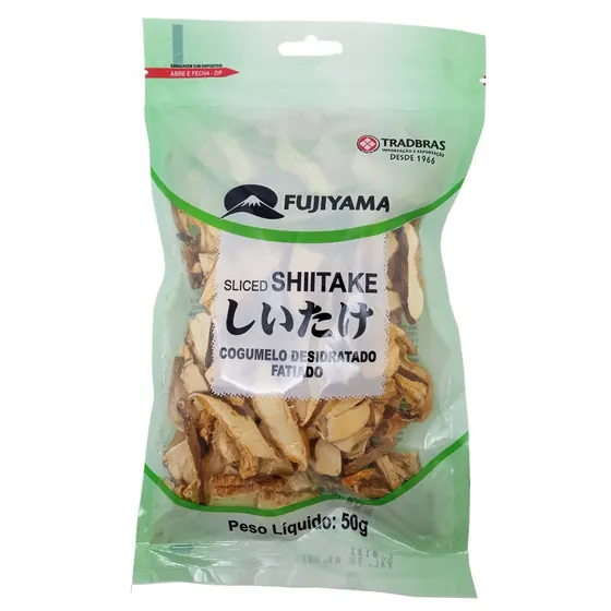 Shiitake Fatiado Desidratado